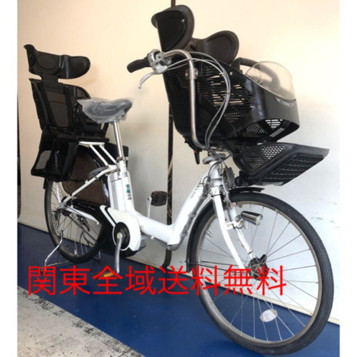 新品バッテリー付き！2年保証 関東全域送料無料　保証付き　ヤマハ　ブリヂストン 26インチ　8.9ah 3人乗り　電動自転車 電動アシスト 多色有り