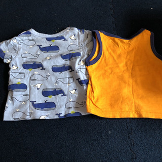 ベビー服80 Tシャツandタンクトップの画像