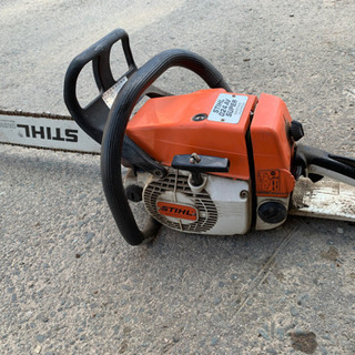 エンジンチェンソー　スチール 024AV SUPER　 スチールチェーンソー024AV SUPER中古動作品