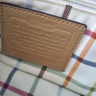 [決定]最終値下げ♪COACHショルダーバッグ(ミニ)中古の画像