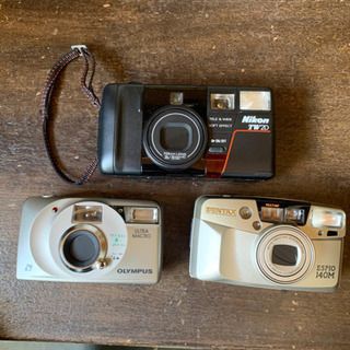 フィルムカメラ3台