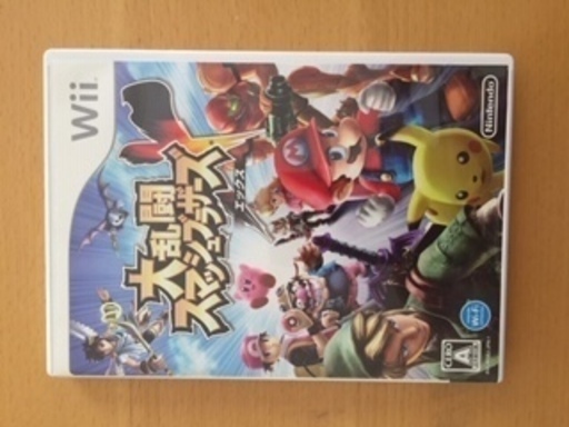 【値下げしました】wiiソフト　大乱闘スマッシュブラザーズ　です。