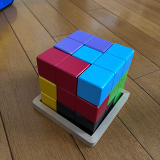 知育玩具　賢人パズル&だるま落としの画像