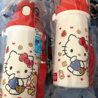 キティ　プラスチック　直飲み　水筒