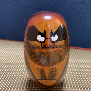 達磨　だるま　木製　置物