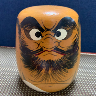 だるま　達磨　木製　豊川稲荷