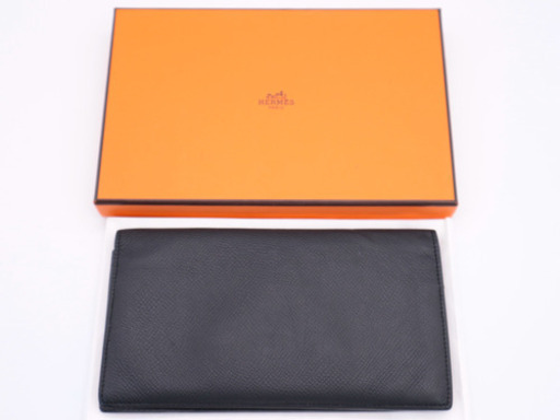 《HERMES/MC2 フレミング ヴォーエプソン》Bランク 箱 ブラック