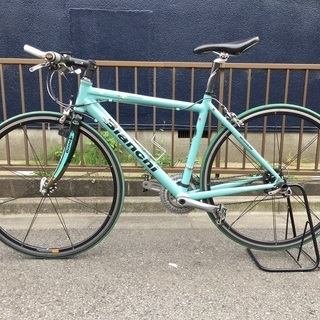 Bianchi ビアンキ クロスバイク カメレオンテ4 フラットバーロード　30速  チェレステカラーの画像
