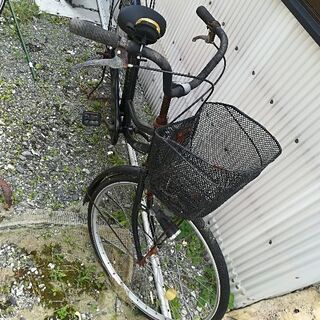 自転車黒26インチ