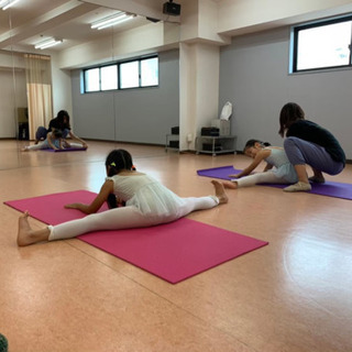 親子でバレエレッスン