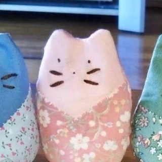 【5個セット】お手玉　猫ちゃん　可愛い　子供♪の画像
