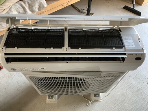 最後の1台！コロナ ルームエアコン 冷房専用 RC-2216R 100V 2.2kw 2016年製 6～8畳用 室外機 RO-2216R 中古 B