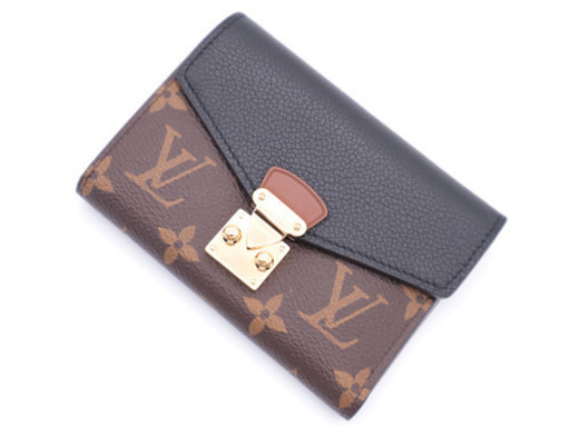 《LOUIS VUITTON/モノグラム ポルトフォイユパラスコンパクト》美品
