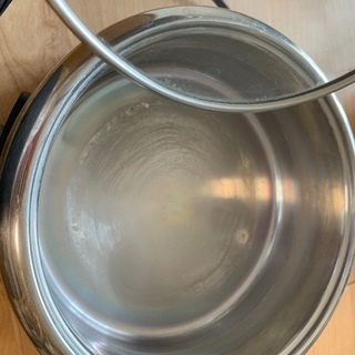 1人用電気鍋　使用感ありの画像