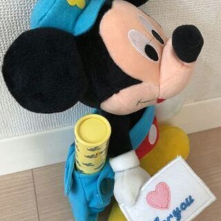 ミッキーマウス　電報　NTT  ぬいぐるみの画像