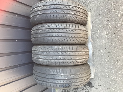 【格安】185/65R14　YOKOHAMA　blue　Earth　中古夏タイヤ４本　レガシィ　カリーナ　インテグラ　など
