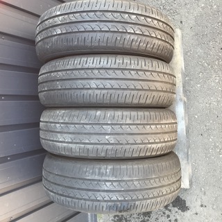 【格安】185/65R14　YOKOHAMA　blue　Earth　中古夏タイヤ４本　レガシィ　カリーナ　インテグラ　など