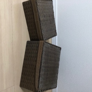 蓋付き 収納ケースの画像