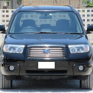 【車検2年満タン渡し】フォレスター（総額：43万円）【走行5.7万キロと低走行！】1オーナー車・「後期型」・人気色：ブラックパール・パドルシフト・ナビ・DVD視聴・ETC・禁煙車※数台出品中！の画像