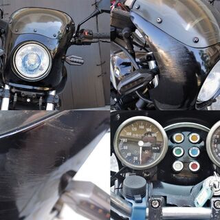 愛媛発★ エリミネーター400 ZL400A エンジン好調♪ 4-1管マフラー 走行距離38,081km バック&サイドステー付の画像