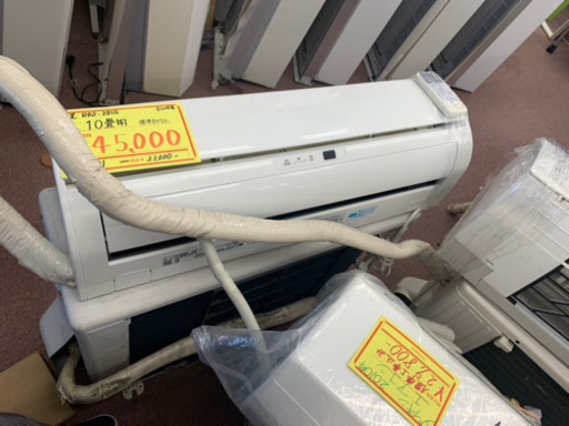 🌸エアコン入荷しました！TOSHIBA エアコン　10畳用　2014年　標準取付工事込　RAS-281G