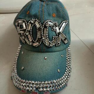 ✨ROCK✨ロゴの派手派手キャップ🧢