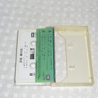 逆風 織田裕二 TOSHIBA EMI 1991 カセットテープ TOTT-6220 （TC-TE 220）の画像