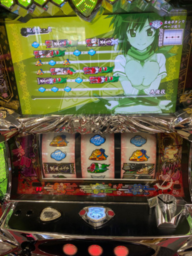 不要機付き　戦乱カグラ実機　パチスロ実機