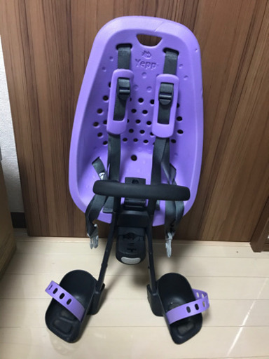 値下げしました！　　　　　　　　　　　Yepp 自転車用チャイルドシート　　　前乗せ