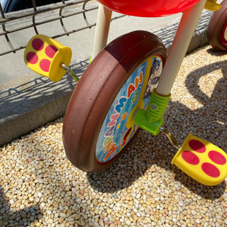 アンパンマンの三輪車の画像