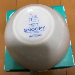 非売品・未使用 スヌーピーのボウルの画像