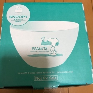 非売品・未使用 スヌーピーのボウルの画像