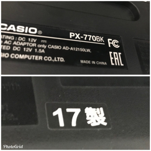 超お薦め品‼️カシオ電子ピアノPX-770BK 2017年