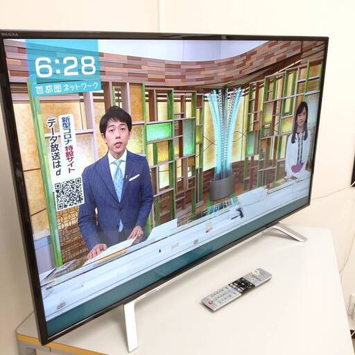 49インチ4kテレビ TOSHIBA REGZA 49z700x