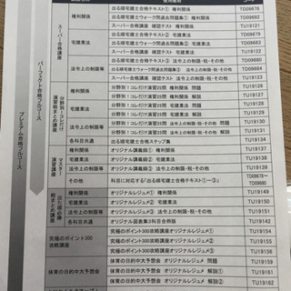 東京リーガルマインドLEC2019年宅建士プレミアム合格フルコース一の画像