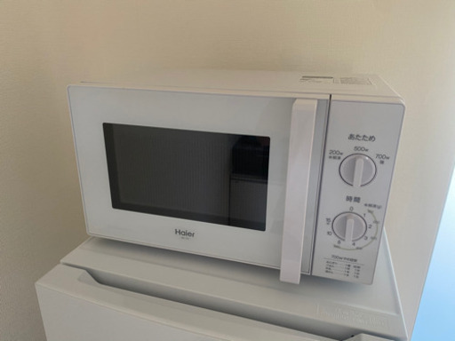 一人暮らしセット！ほぼ新品！2019年製 2ドア冷蔵庫&電子レンジ