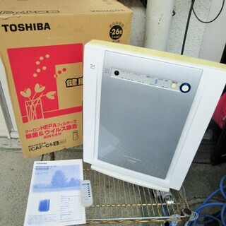 ☆東芝 TOSHIBA CAF-C5 空気清浄機◆健康イオンチャ...