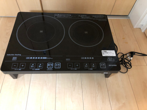 IH2口コンロ