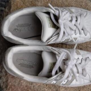 中古 スニーカー 23cm アディダス adidas の画像