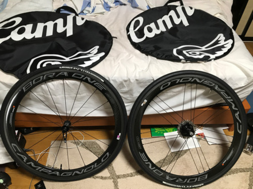 Campagnolo Bora One 50 クリンチャー　本体、及び純正部品。