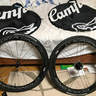 Campagnolo Bora One 50 クリンチャー　本体、及び純正部品。