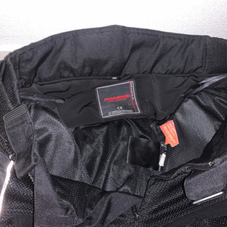 KOMINE ハーフレザーメッシュパンツの画像