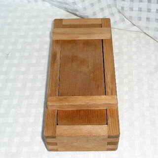 押し寿司 木製 自宅保管品 すし 5切 押し型の画像