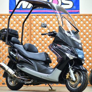 ☆YAMAHA＊マジェスティ125FI＊屋根付き＊リアボックス付...