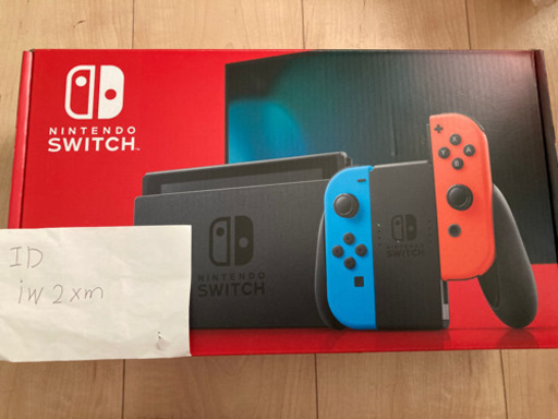 ★新品同様　超美品　Nintendo Switch ニンテンドースイッチ本体 ネオンブルー ネオンレッド Switch本体 新型