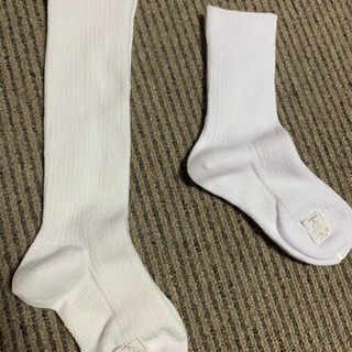 新品　白靴下　スクールソックス