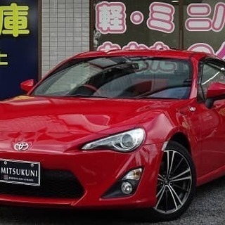 ☆真っ赤なスポーツカー☆自社ローン金利0%♪人気86の画像