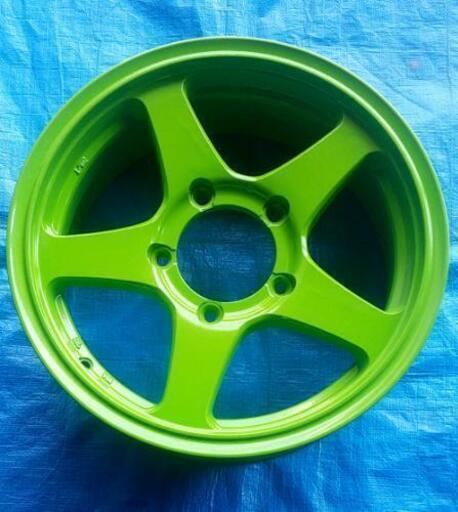 ジムニー　カラーホイール　再塗装済み　４本セット