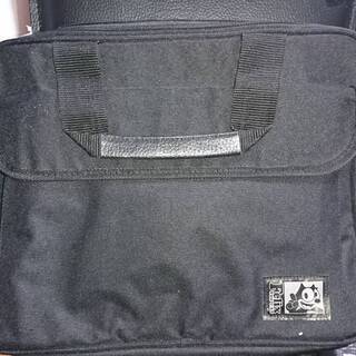 決まりました　フレックス　セカンドバッグ　黒