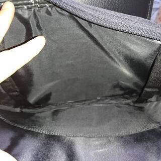 決まりました　フレックス　セカンドバッグ　黒の画像